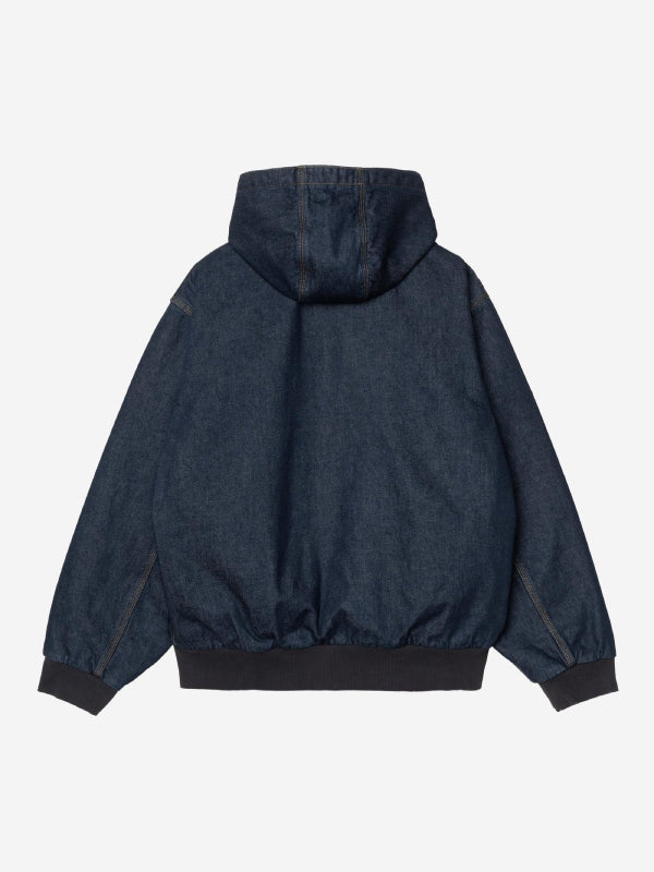 Carhartt WIP washed blue open lining jacket