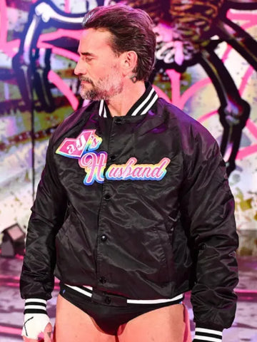 WWE Wrestlepalooza CM Punk AJ Husband Jacket