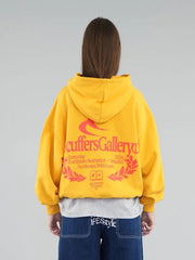 Scuffers Gallery Yellow Hoodie