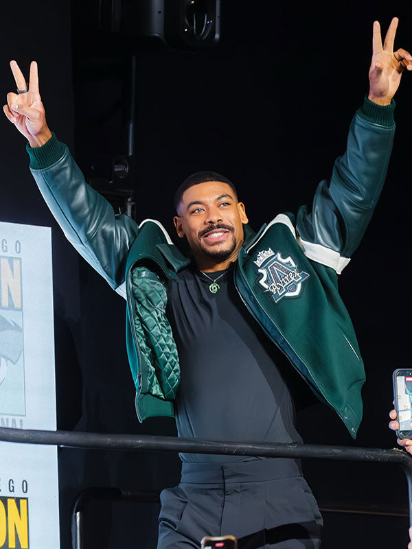 Aaron Pierre jacket