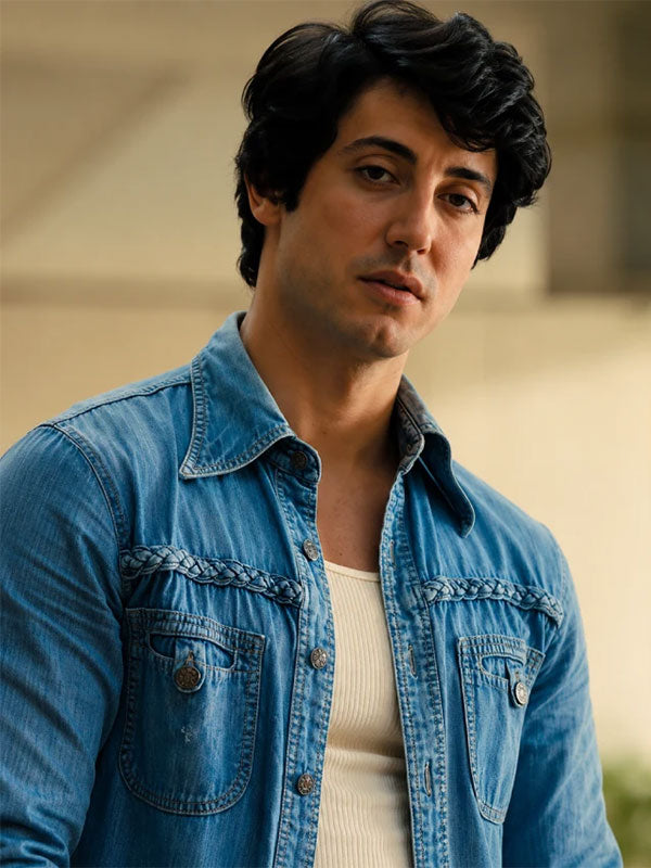 Anthony Ippolito 70s inspired denim jacket