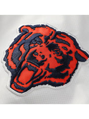 Chicago Bears embroidered bear head patch close up detail