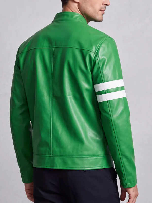 Racing Jacket Yuri Lowenthal Ben 10 Green White