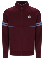 Nanny Asante burgundy track jacket