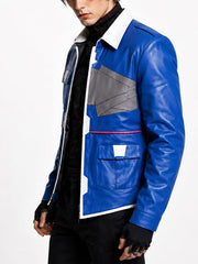 Cyber-Punk Futuristic D Blue Jacket