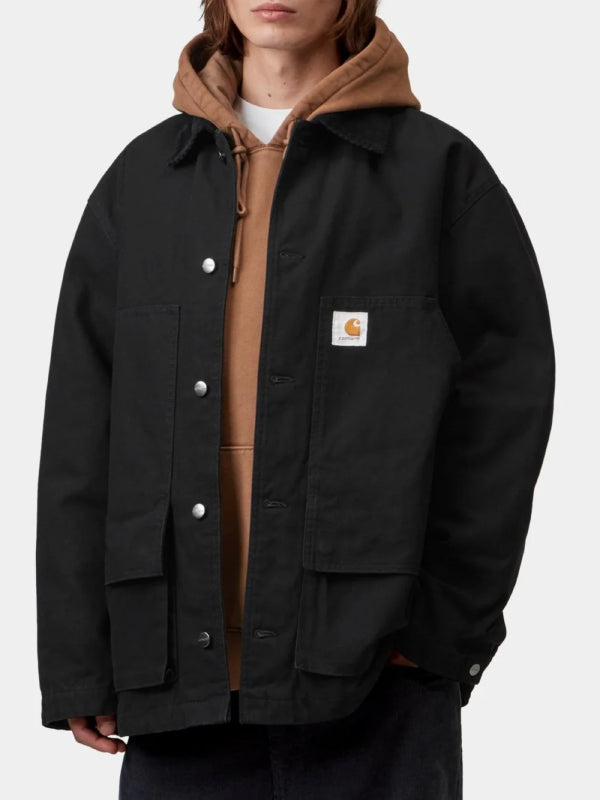 Carhartt WIP black canvas jacket