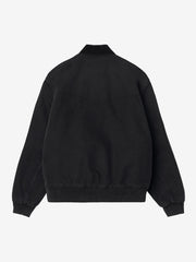 Black western-cut canvas jacket