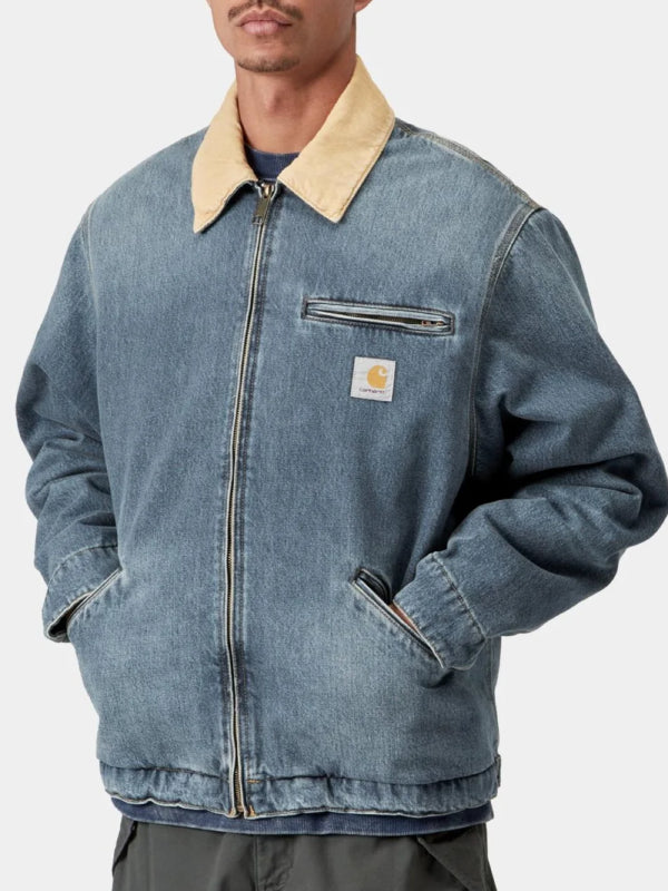 Carhartt WIP indigo boxy fit jacket