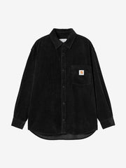 Carhartt WIP black patch pocket shirt