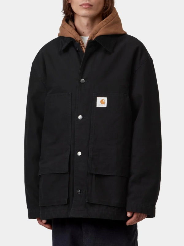 Carhartt WIP corduroy collar chest patch jacket