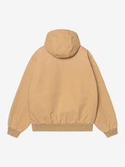 Carhartt WIP tan zip front coat