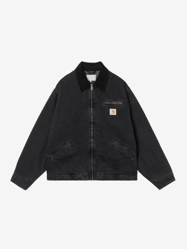 Carhartt WIP black denim corduroy jacket