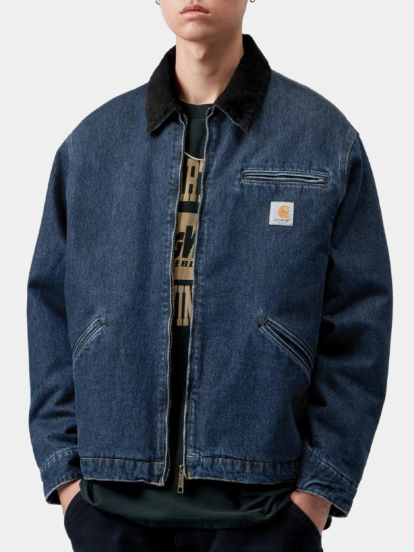 Carhartt WIP washed blue denim jacket