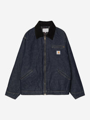 Carhartt WIP indigo denim corduroy jacket
