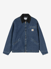 Carhartt WIP blue chest pocket jacket