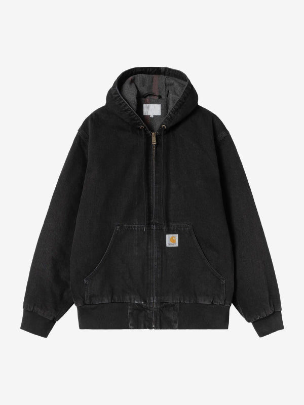 Carhartt WIP black dropped shoulder jacket