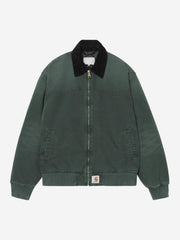 Boxy fit green workwear jacket