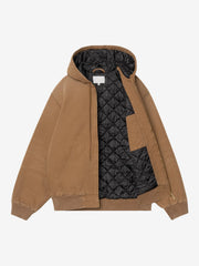 Carhartt WIP brown open lining jacket