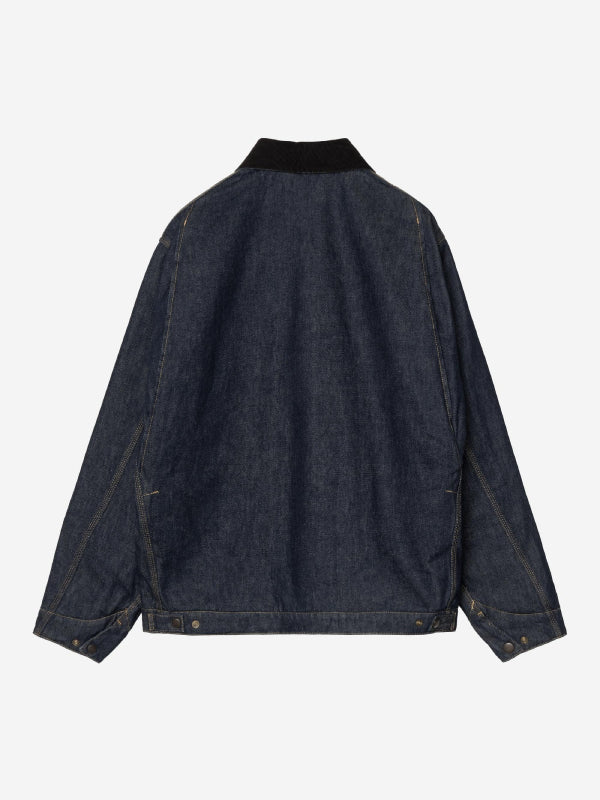 Carhartt WIP indigo raw denim jacket