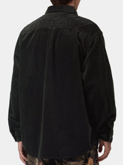 Carhartt WIP black ribbed overshirt
