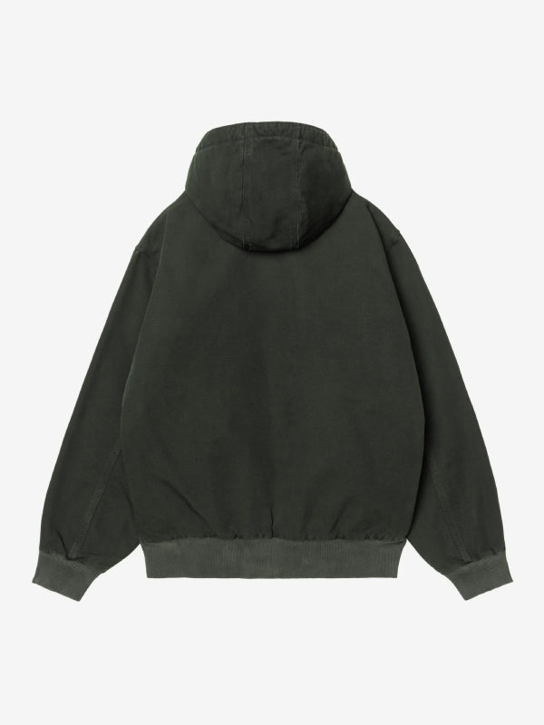Carhartt WIP dark green ribbed cuff jacket