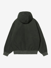 Carhartt WIP dark green ribbed cuff jacket