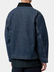 Carhartt WIP blue straight hem jacket