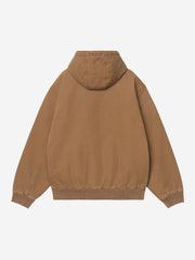 Carhartt WIP brown zip front coat