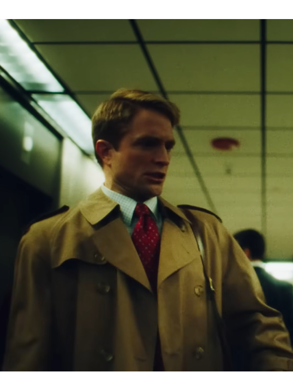 Robert Pattinson Primetime tan coat