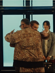 Chucky Kubra leopard track jacket