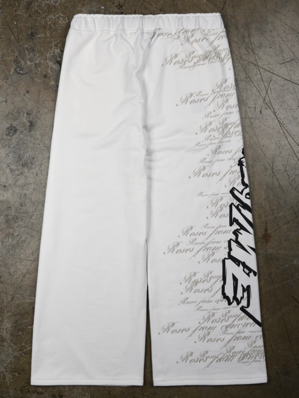 Street Fighter Civil Regime sweatpants back view flat lay