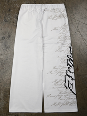 Street Fighter Civil Regime sweatpants back view flat lay