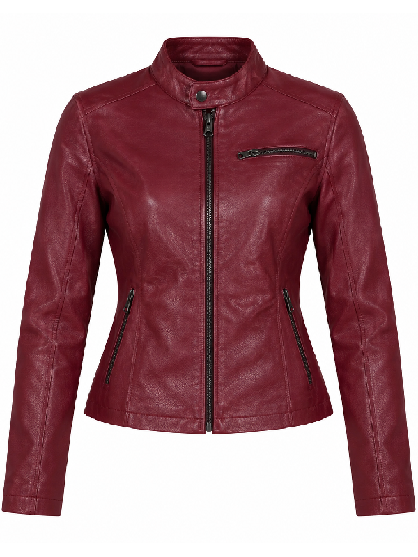Claire Redfield Made In Heaven embroidered leather jacket