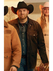 Cole McBee brown cotton jacket