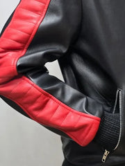 Red leather sleeve Ryan Gosling Fall Guy jacket