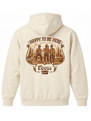 Seager Coors Banquet hoodie back flat lay Hotshots graphic
