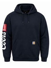 coors rodeo drawstring hood hoodie