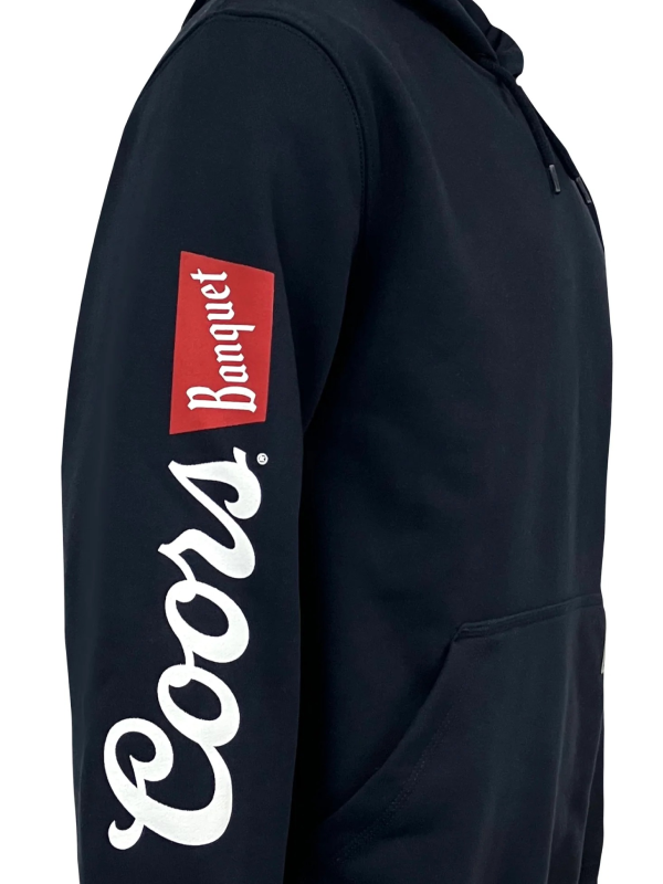 carhartt coors sleeve logo hoodie
