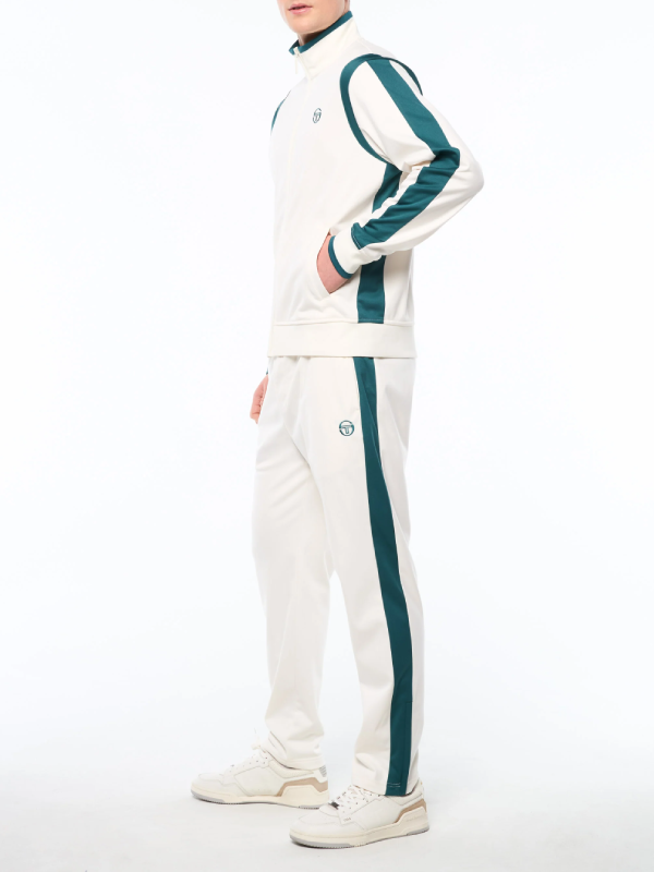 Two-tone fleece jacket sergio tacchini