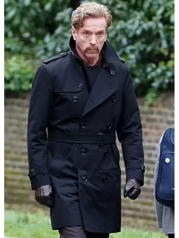 Damian Lewis trench coat