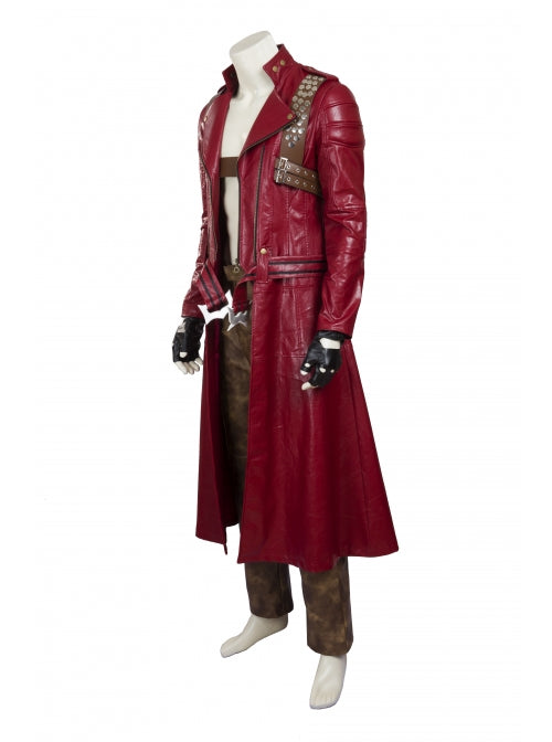 Dante Devil May Cry 3 studded shoulder strap coat