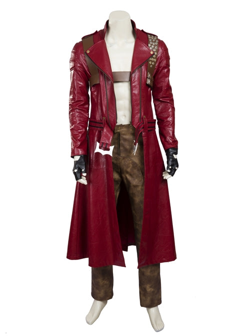 Dante Devil May Cry 3 crimson leather trench