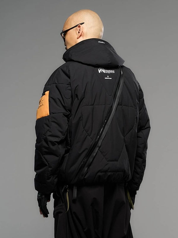 Quilted Hideo Kojima Death Stranding 2 puffer coat
