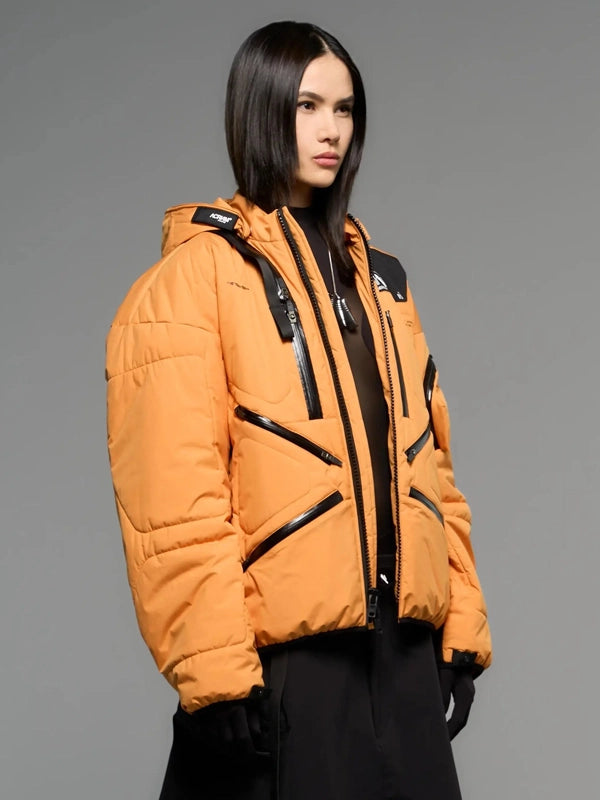 Insulated Death Stranding 2 Hideo Kojima orange coat