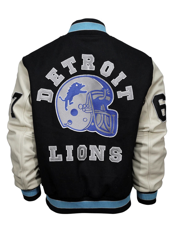 Axel Foley Detroit Lions Varsity Jacket