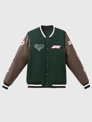 Lightning McQueen Formula 1 95 varsity jacket back print