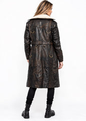 Vintage leather overcoat Maxson Fallout 4