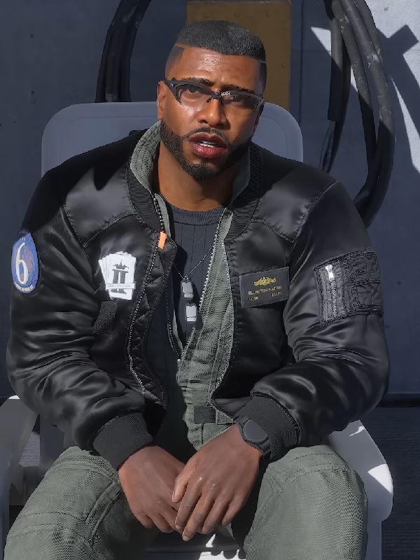Ellington Baxter LCDR patch bomber