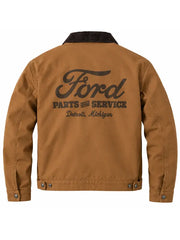 Ford Michigan Carhartt Detroit script print cotton jacket