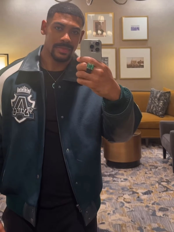 Green Lantern leather jacket